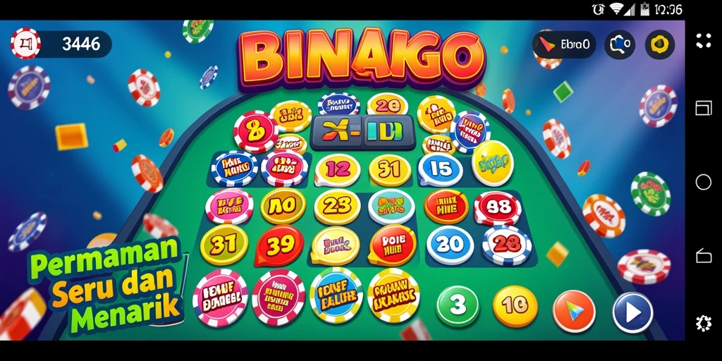 Screenshot yang menampilkan aksi seru permainan Bingo di 3446.