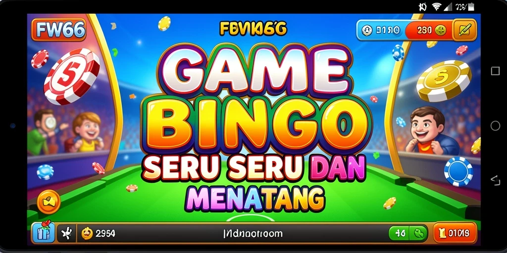 Tampilan gameplay Bingo yang seru dan interaktif di FW66.