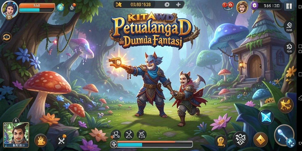 Tangkapan layar dari gameplay KITAWD menampilkan petualangan seru.
