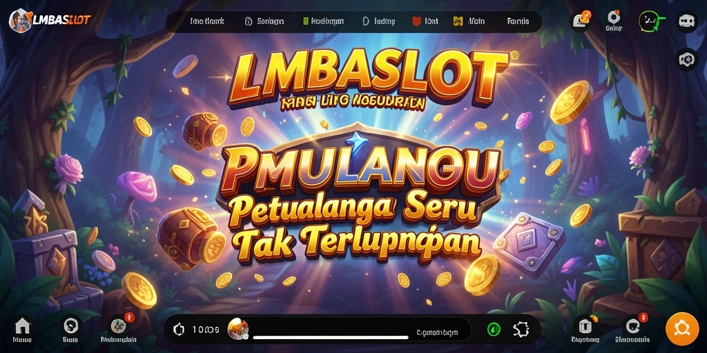 Tangkapan layar gameplay yang menampilkan aksi seru di LMBASLOT.
