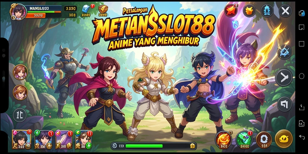 Tampilan gameplay MAINSLOT88 yang menarik dan berwarna.