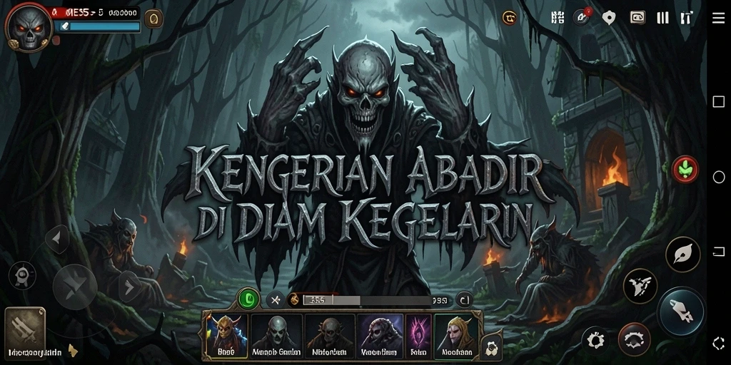Screenshot menampilkan suasana mencekam dalam gameplay ME355.