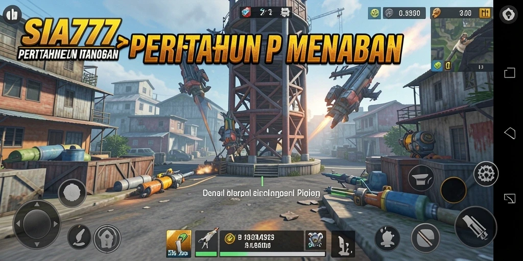 Tampilan gameplay SIA777 yang mendebarkan dalam genre Tower Defense.