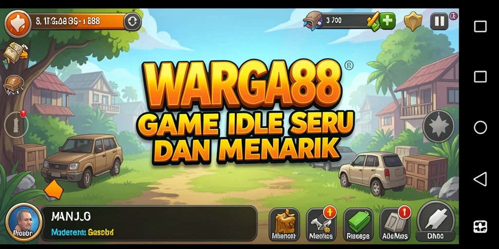 Screenshot WARGA88 menampilkan gameplay santai dan interaktif.
